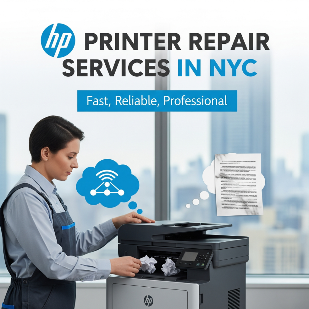 Struggling with a broken HP printer in New York? ​