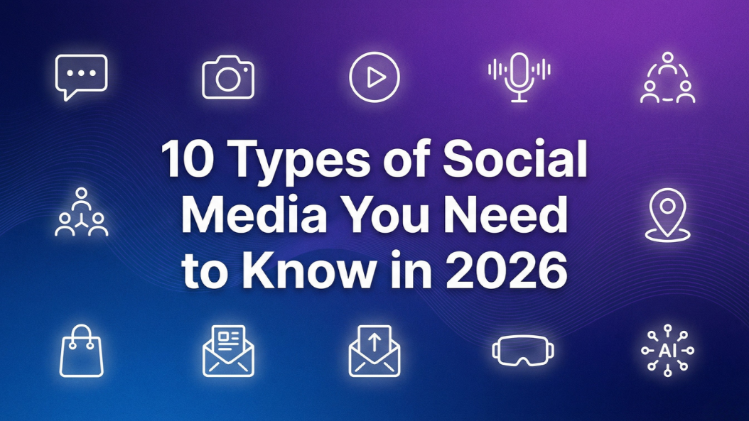 Read more about the article 10 Types of Social Media to Know in 2026