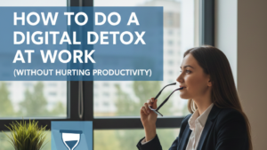 Read more about the article How to Do a Digital Detox at Work (Without Hurting Productivity)