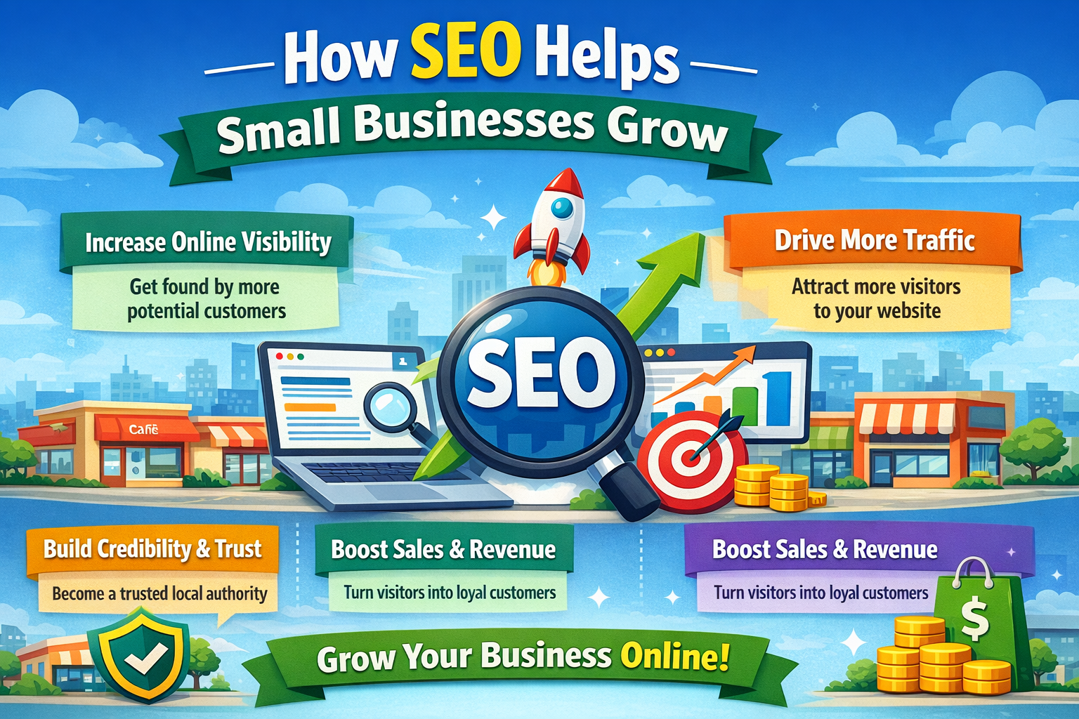 Read more about the article How SEO Helps Small Businesses Grow