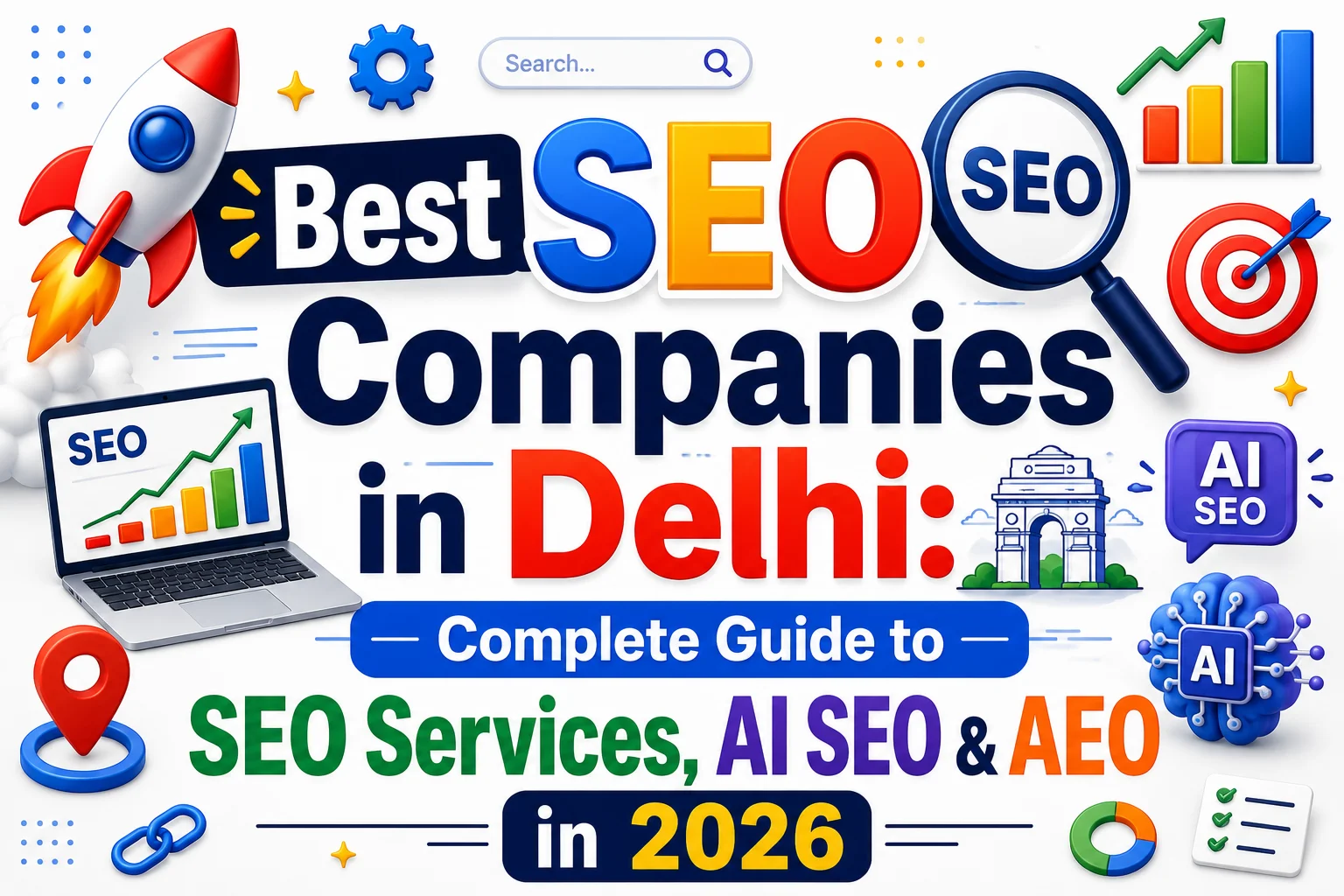 You are currently viewing Best SEO Companies in Delhi: Complete Guide to SEO Services, AI SEO & AEO in 2026