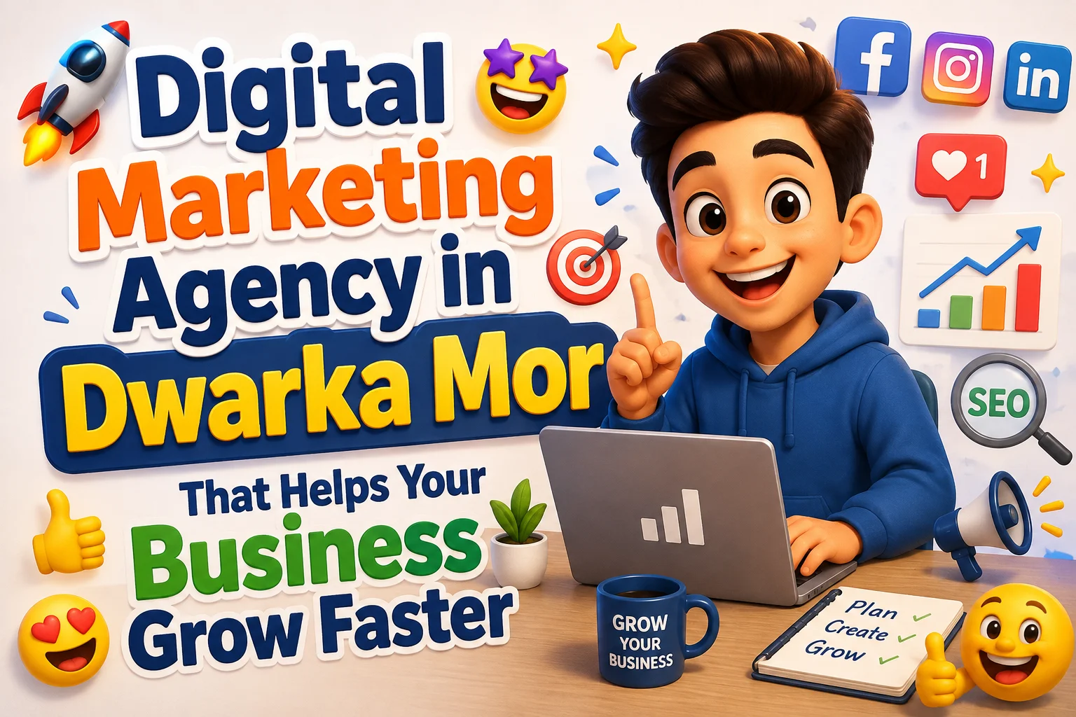 You are currently viewing Digital Marketing Agency in Dwarka Mor That Helps Your Business Grow Faster