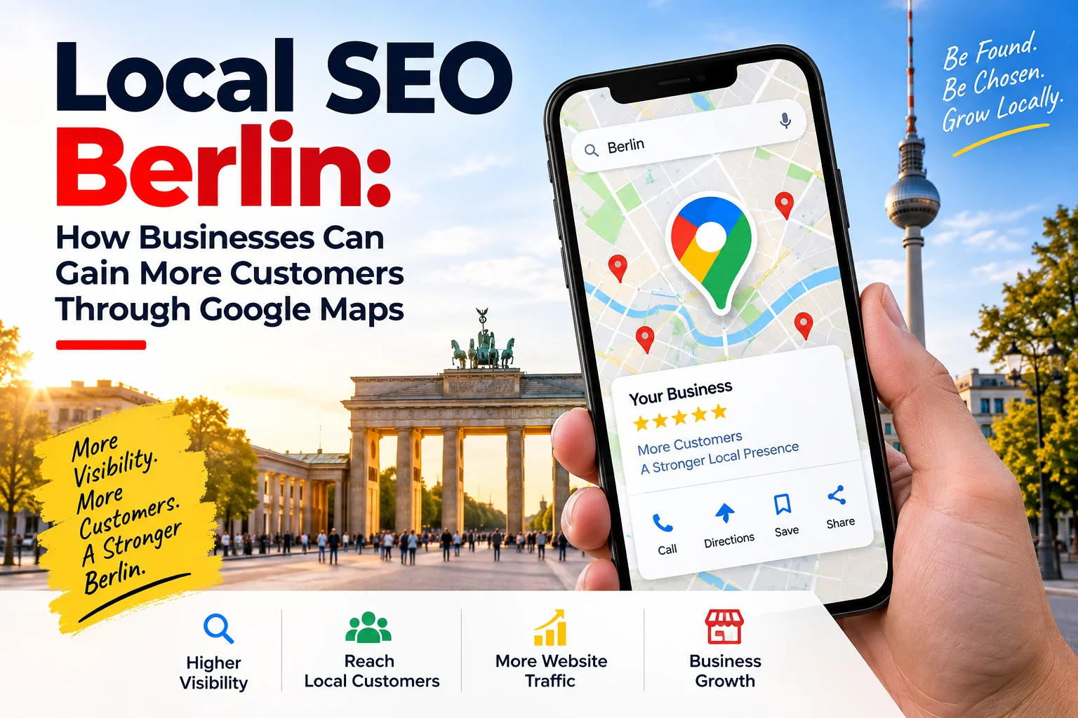 Read more about the article Local SEO Berlin: How Businesses Can Gain More Customers Through Google Maps